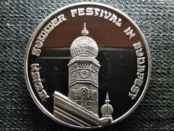 Zsidó Nyári Fesztivál Budapest .925 ezüst érem (id46287)