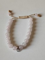 Original thomas sabo macrame rose quartz bracelet