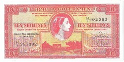 Bermuda 10 Bermuda shillings 1957 replica