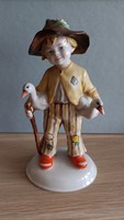 Metzler & Ortloff porcelain boy with geese