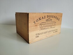 Tokaj pig stone 1993 6-putton Tokaj aszú selection wooden box gift box