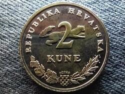 Croatia 2 kuna 2005 pp unc from circulation line (id70191)