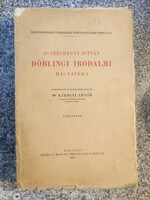 István Széchenyi: gr. The literary heritage of István Széchenyi in Döbling. Dr. Árpád Károlyi. 1921