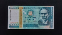 Peru 10.000 Intis 1988, UNC