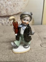 Fasold&stauch antique German porcelain boy a43