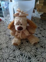 Plush dog with a hat, negotiable
