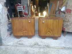 Mid century small bedside cabinet storage sideboard chest of drawers cabinet small furniture