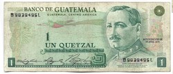 1 quetzal 1977 Guatemala