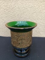ArtDeco Moser Jelenetes Váza