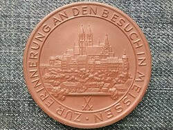 Meissen Porcelain Böttiger Commemorative Medal (id43744)