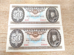 50 Forint-1980-Sorkövető-UNC