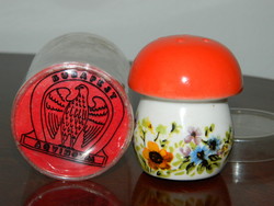 Aquincumi mushroom salt shaker in original packaging