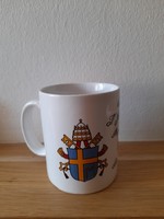 Papal visit commemorative mug