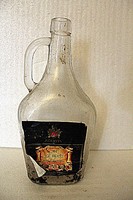 Régi nagy boros üveg Egri Bikavér 1994