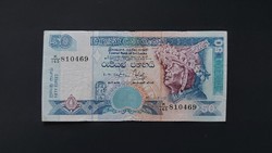 Sri Lanka 50 Rúpia 2001, F+