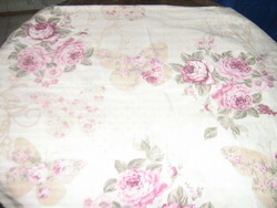 Beautiful vintage rosy pillowcase