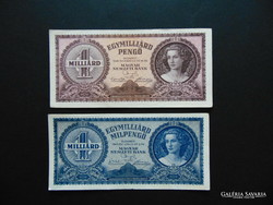 1 milliárd pengő - 1 milliárd milpengő 1946 LOT ! 01