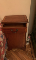 English yew bedside table