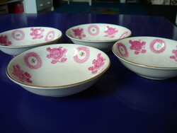 4 db kínai porcelán tálka