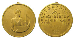 Economist, 1933 champion of university athletics club