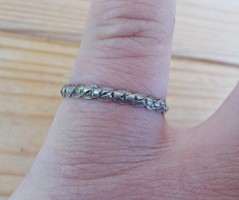 Vékony  ezüst gyűrű