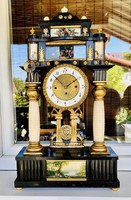 Negyedütős Biedermeier asztali óra
