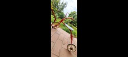 Retro red tricycle