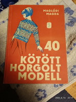 40 Kötött Horgolt Modell - 1968 Maglódi Magda 8000ft óbuda