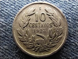 Chile 10 centavo kondorkeselyű 1923 So (id67684)