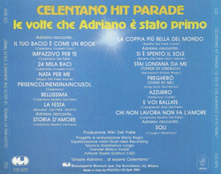 Celentano Hit Parade bakelit lemez