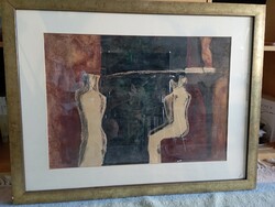 Contemporary, modern, signed painting