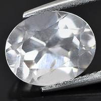 VALÓDI, 100% TERM. WHITE (COLORLESS) KVARC ÉKKŐ 2,40ct (VSI)! ÉRTÉKE: 35.900,-Ft!