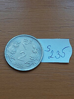 India 2 rupees 2012 stainless steel mintmark 