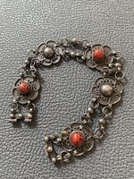 Handmade coral bracelet