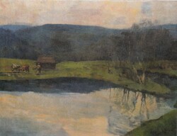 Géza Zórád (1890-1959): Transylvanian landscape