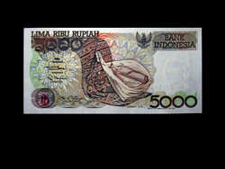 Unc - 5000 rupiah - Indonesia - 1992 (real rarity!)
