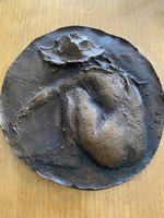 Tamás Eskulits: erotic bronze relief