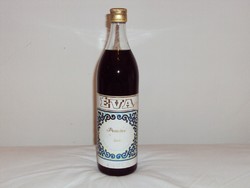 Retro glass bottle - éva pomine sec vermouth glass bottle made for foreign export, unopened