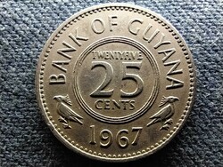 Guyana 25 cent 1967 (id68941)