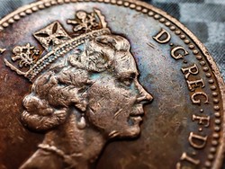 Egyesült Királyság 1 penny, 1991