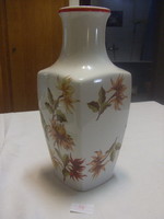 A large floral vase from Hollóháza