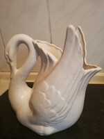 Swan vase, basket or storage