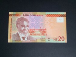 Namíbia 20 Dollars 2018 Unc
