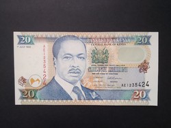 Kenya 20 Shilingi 1995 Unc