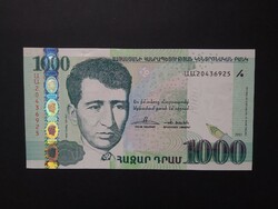 Örményország 1000 Dram 2011 Unc