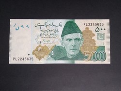 Pakisztán 500 Rupees 2021 Unc