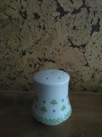 Salt or pepper shaker with plain parsley pattern