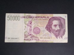 Italy 50000 lire 1992 f