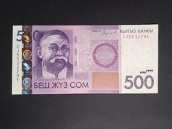 Kirgizisztán 500 Com 2016 Unc