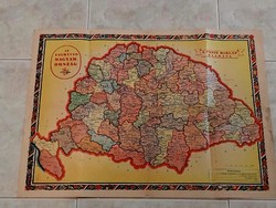 1938.Az ezeréves Magyarország térképe